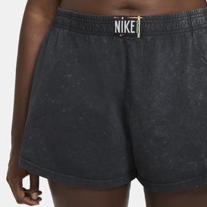 Nike Sportswear Black Washed HR Shorts